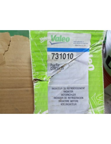 Radiador refrigeración motor Citroen ZX, Xantia y Peugeot 306