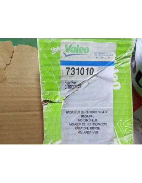 Radiador refrigeración motor Citroen ZX, Xantia y Peugeot 306