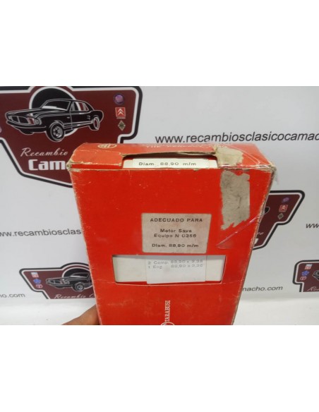 Juego de segmentos Motor Sava 5715 , 5721 , 5740 (Diámetro 88.90 mm)