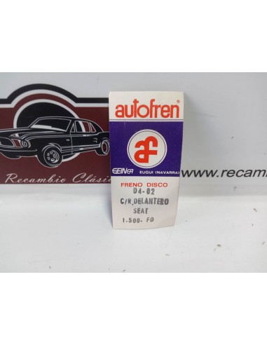 Kit reparación pinza de freno delantera Seat 1500 (54 mm)