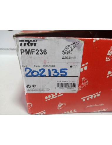 Bomba de freno con deposito Ford Fiesta MK2 del 83 al 89 (excepto XR2)