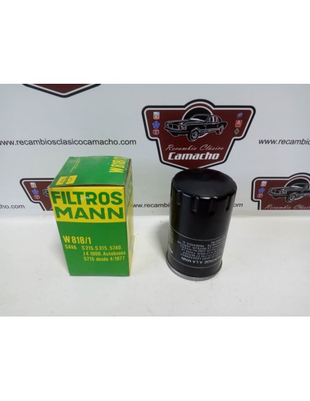 Filtro de aceite Sava J4 1000, S 215 , S 315 ,5740 , etc