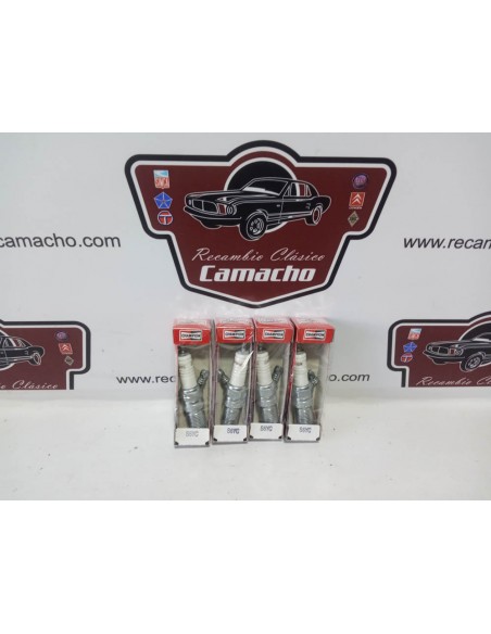 Juego 4 bujías Renault 21,25,Espace , Citroen Visa y Mercedes 190