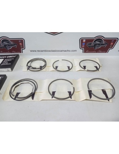 Juego de segmentos Citroen 2cv, Mehari , Dyane 6 , etc (74 mm)