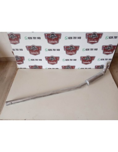Silencioso intermedio de escape Seat 124 y 1430 motor 1800 y 2000 (50 mm)