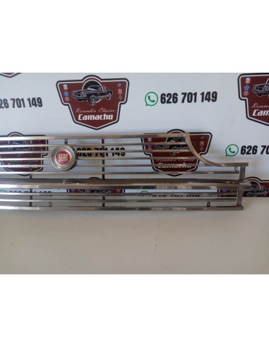 Rejilla calandra delantera Seat 1500 Bifaro (con emblema)
