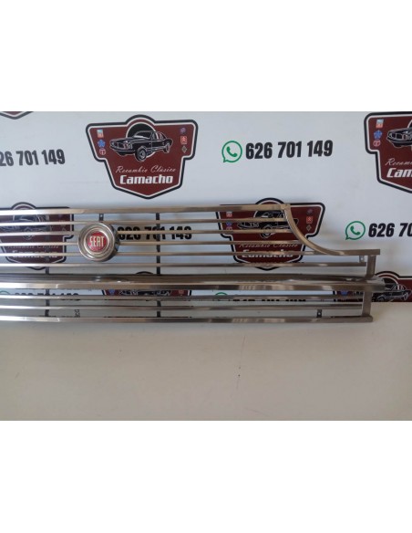 Rejilla calandra delantera Seat 1500 Bifaro (con emblema)