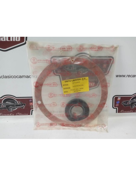 Junta y retén diferencial Seat 124 y 1430 antiguo