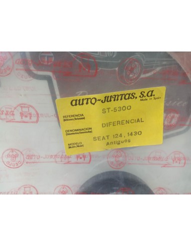 Junta y retén diferencial Seat 124 y 1430 antiguo
