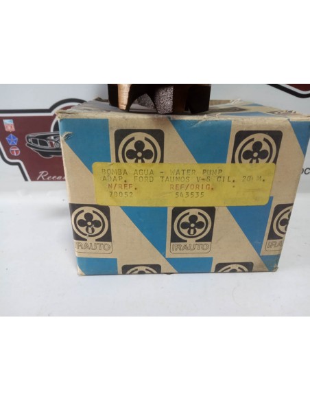 Bomba de agua Ford Taunus motor 1.7 y 2.0 V6