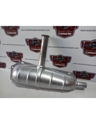 Silencioso de escape Renault 8