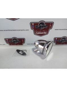 Espejo retrovisor cromado tipo Obus ( 1 tornillo de sujeción )