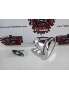 Espejo retrovisor cromado tipo Obus ( 1 tornillo de sujeción ) 2