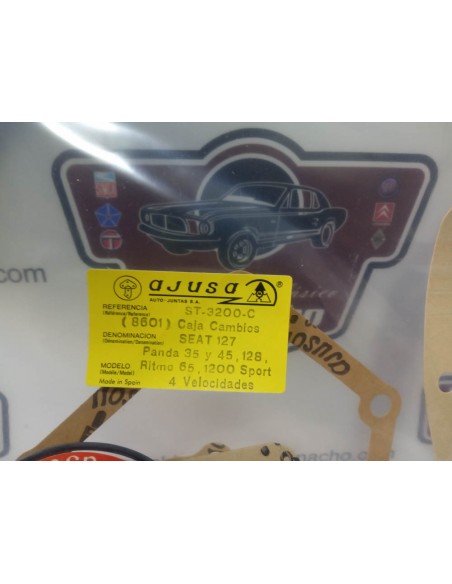 Juego de juntas y retenes caja de cambios Seat 127, 128 , Panda , Fura , etc ( 4 VEL )