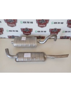 Línea dos silenciosos de escape Seat 1500 2