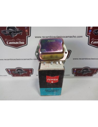 Regulador Simca 1200 , Alpine, Jeep Comando , Ebro y Avia Perkins ( FEMSA GRK 12-9 )