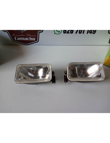 PAREJA FAROS ANTINIEBLA BLANCO RENAULT 5 TS Y TX