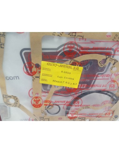 Juego de juntas caja de cambios Renault 4 ,5 , 6 y 7 (4 velicidades)