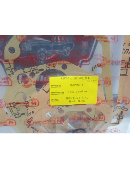 Juego de juntas caja de cambios Renault 4 , 4L y 4S