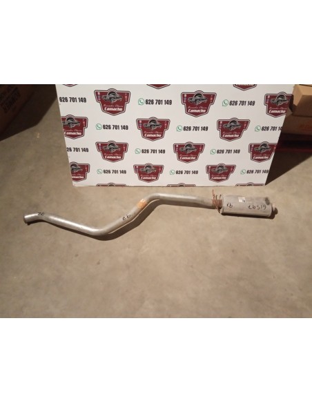 SILENCIOSO INTERMEDIO ESCAPE PEUGEOT 405 MI-16