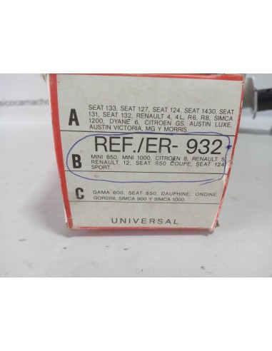 Espejo retrovisor Seat 124 Sport, 850 coupé , Mini 850 y 1000 , Renault 5 y 12