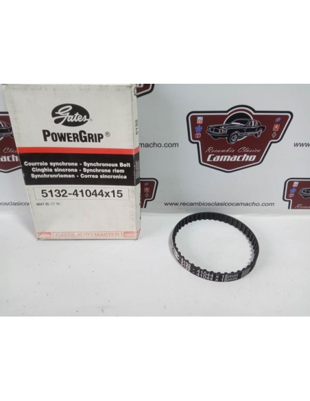 Correa de distribución Seat 127 , 600 y 850 (44 dientes X 15mm ancho)