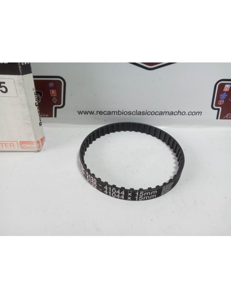 Correa de distribución Seat 127 , 600 y 850 (44 dientes X 15mm ancho)