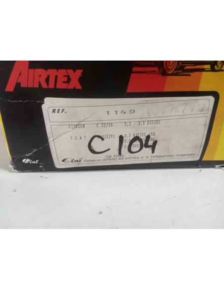 Bomba de agua Citroen C32 , C35 y Fiat 242 (2.2 y 2.5 Diesel)