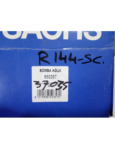 BOMBA DE AGUA RENAULT 21 Y SUPERCINCO CON A/A