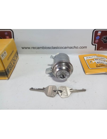 Clausor de arranque antirrobo Seat 850 (anterior a abril del 69)
