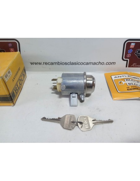 Clausor de arranque antirrobo Seat 850 (anterior a abril del 69)