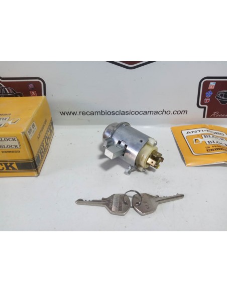 Clausor de arranque antirrobo Seat 850 (anterior a abril del 69)