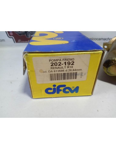 Bomba de freno Renault 18 y Fuego ( 20,64 mm)