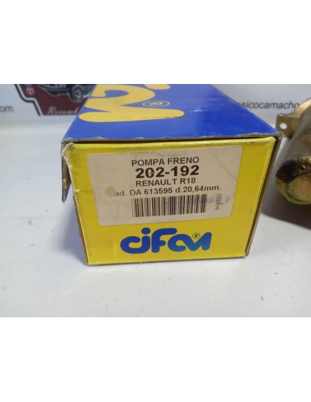 Bomba de freno Renault 18 y Fuego ( 20,64 mm)