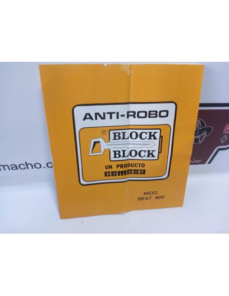 Clausor de arranque con soporte Seat 600