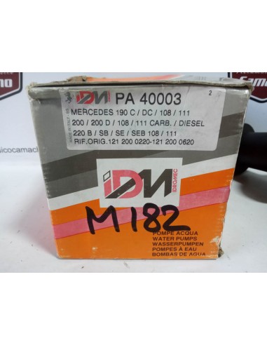 Bomba de agua Mercedes 190 , 200 , 230 y 250