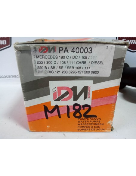 Bomba de agua Mercedes 190 , 200 , 230 y 250