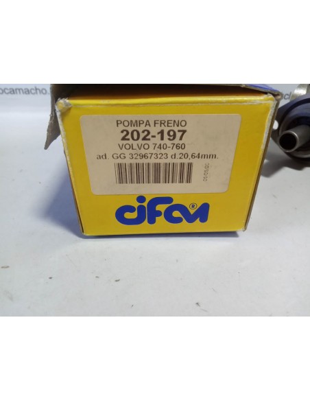 Bomba de freno Volvo 740 y 760 (20,64 mm)