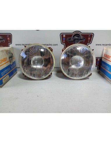 Pareja faro delantero Citroen Dyane y Mehari (europea con posición)