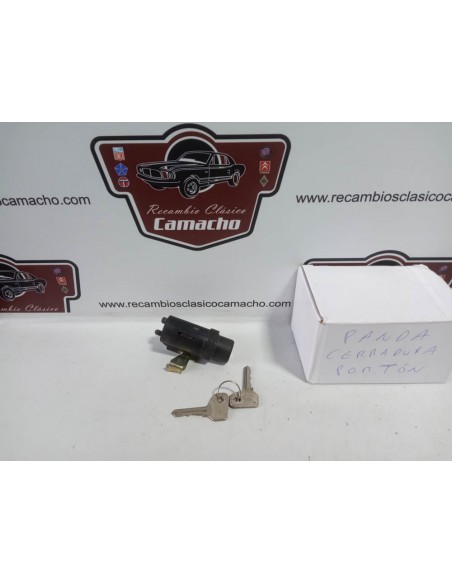 Bombín pulsador cerradura maletero Seat Panda hasta el 89
