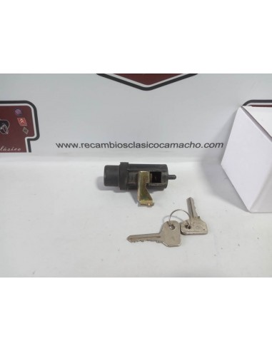 Bombín pulsador cerradura maletero Seat Panda hasta el 89