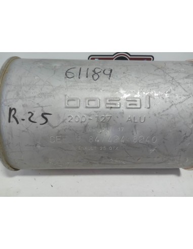 SILENCIOSO TRASERO ESCAPE RENAULT 25