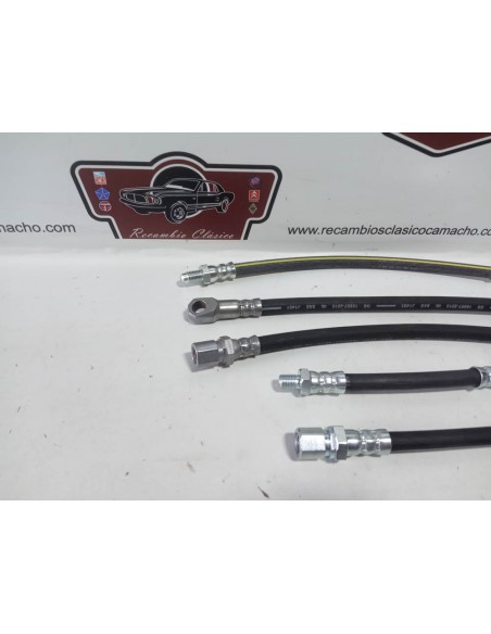 Juego 5 latiguillo de freno Seat 124 , 1430 y 124 sport (freno de disco trasero)