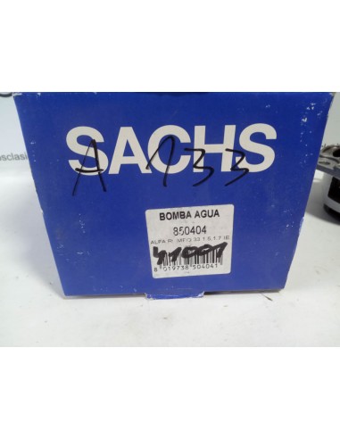 Bomba de agua Alfa Romeo 33 y Alfasud