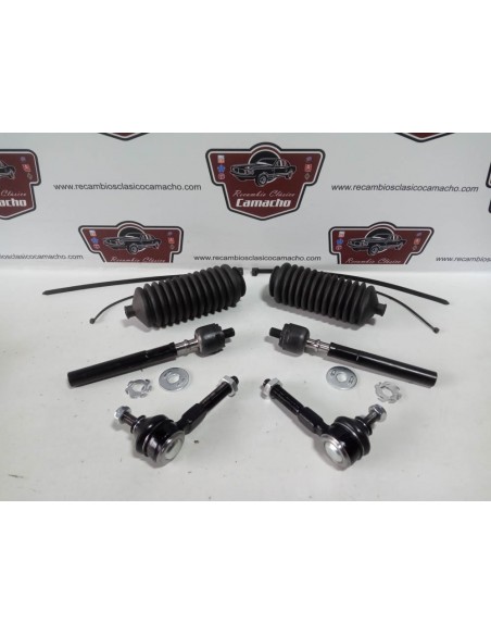 Kit bieletas y rotulas dirección Renault 8 y 10