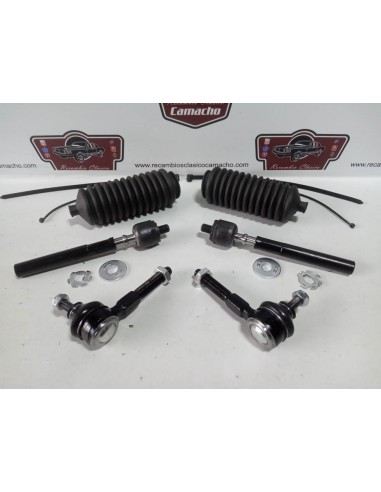 Kit bieletas y rotulas dirección Renault 8 y 10