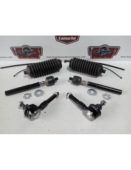 Kit bieletas y rotulas dirección Renault 8 y 10