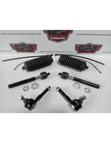 Kit bieletas y rotulas dirección Renault 8 y 10