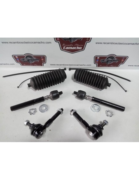 Kit bieletas y rotulas dirección Renault 8 y 10