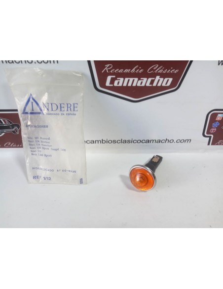 Piloto intermitencia aleta Seat 124,124 Sport,127,133 y 1200 Sport